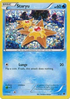 Staryu Promo and other card from McDonald's Collection 2015
