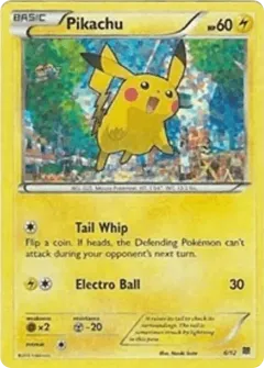 Pikachu Promo and other card from McDonald's Collection 2015