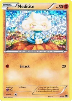 Meditite Promo and other card from McDonald's Collection 2015