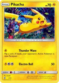 Pikachu Promo and other card from McDonald's Collection 2017