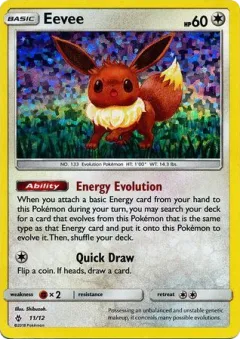 Eevee Promo and other card from McDonald's Collection 2018