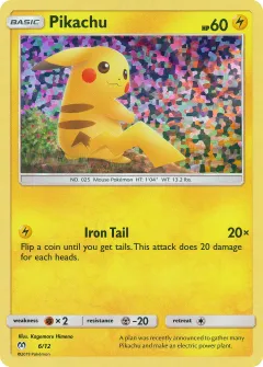Pikachu Promo and other card from McDonald's Collection 2019