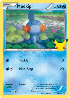 Mudkip Promo and other card from McDonald's Collection 2021