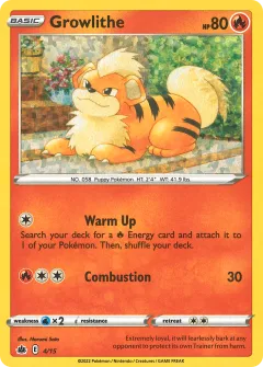 Growlithe Promo and other card from McDonald's Collection 2022