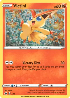 Victini Promo and other card from McDonald's Collection 2022