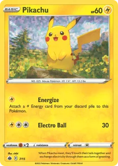 Pikachu Promo and other card from McDonald's Collection 2022