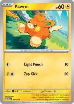 Pawmi Promo card from McDonald's Collection 2023