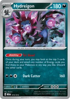 Hydreigon Promo and other card from McDonald's Collection 2024