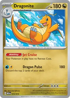 Dragonite Promo and other card from McDonald's Collection 2024