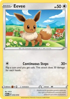 Eevee Promo and other card from McDonald's Collection 2024