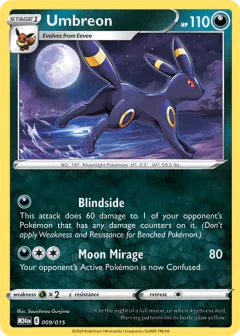 Umbreon Promo and other card from McDonald's Collection 2024
