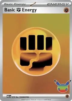 Basic Fighting Energy Common card from Mega Evolution Energies