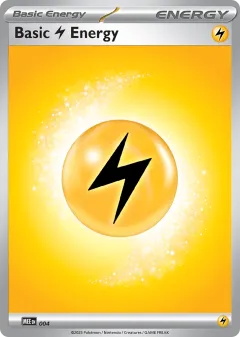 Basic Lightning Energy Promo and other card from Mega Evolution Energies