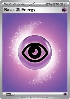 Basic Psychic Energy Promo and other card from Mega Evolution Energies