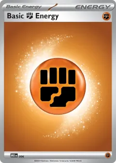 Basic Fighting Energy Promo and other card from Mega Evolution Energies