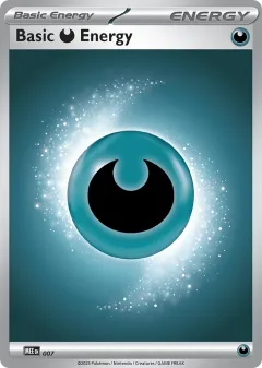 Basic Darkness Energy Promo and other card from Mega Evolution Energies