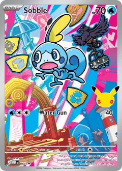 Sobble Promo card from Mega Evolution Black Star Promos