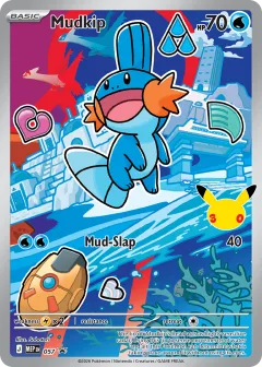 Mudkip Promo card from Mega Evolution Black Star Promos