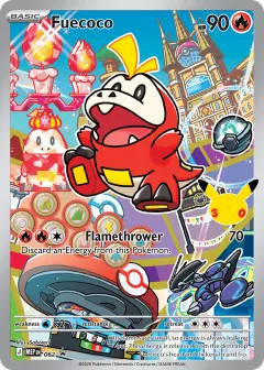 Fuecoco Promo card from Mega Evolution Black Star Promos