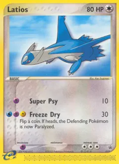 Latios Promo card from Nintendo Black Star Promos