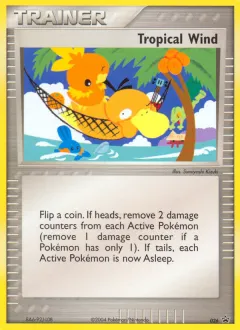 Tropical Wind Promo card from Nintendo Black Star Promos