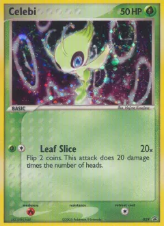 Celebi Promo card from Nintendo Black Star Promos