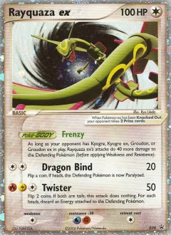 Rayquaza ex Promo card from Nintendo Black Star Promos