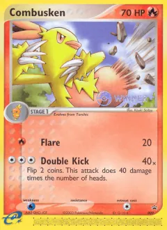 Combusken Promo card from Nintendo Black Star Promos
