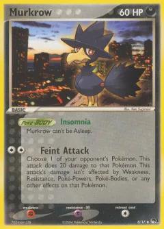 Murkrow Uncommon card from POP Series 1