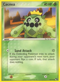Cacnea Common card from POP Series 2