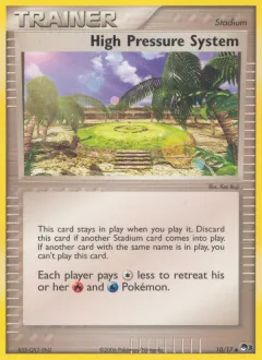High Pressure System Uncommon card from POP Series 3