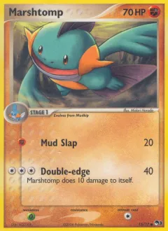 Marshtomp Common card from POP Series 3