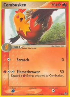 Combusken Uncommon card from POP Series 3