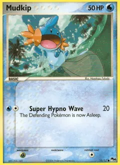 Mudkip Common card from POP Series 4