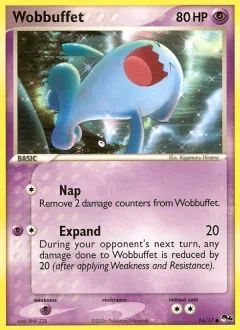 Wobbuffet Common card from POP Series 4