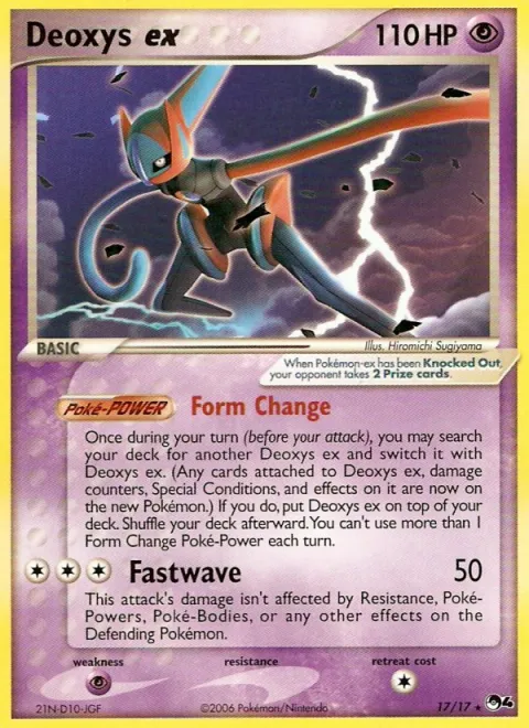 Deoxys ex promo