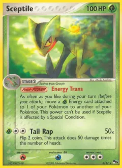 Sceptile Rare card from POP Series 4