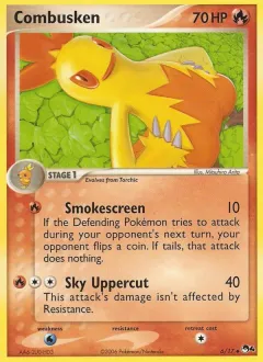 Combusken Uncommon card from POP Series 4