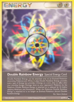 Double Rainbow Energy Rare card from POP Series 5