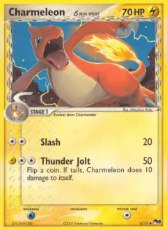 Charmeleon δ Uncommon card from POP Series 5