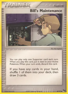 Bill's Maintenance Uncommon card from POP Series 5