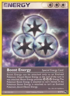 Boost Energy Uncommon card from POP Series 5