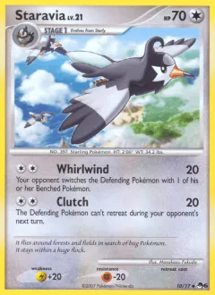 Staravia Uncommon card from POP Series 6