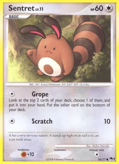 Sentret Common card from POP Series 7