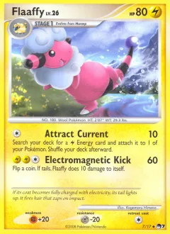 Flaaffy Uncommon card from POP Series 7