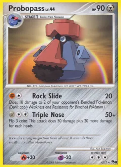 Probopass Rare card from POP Series 8