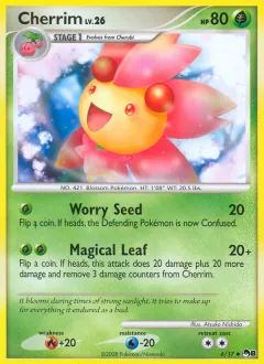 Cherrim Uncommon card from POP Series 8