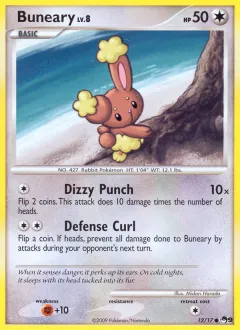 Buneary Common card from POP Series 9