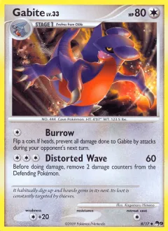 Gabite Uncommon card from POP Series 9