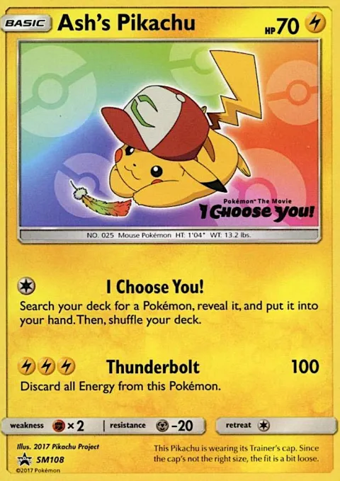 Ash's Pikachu Promo